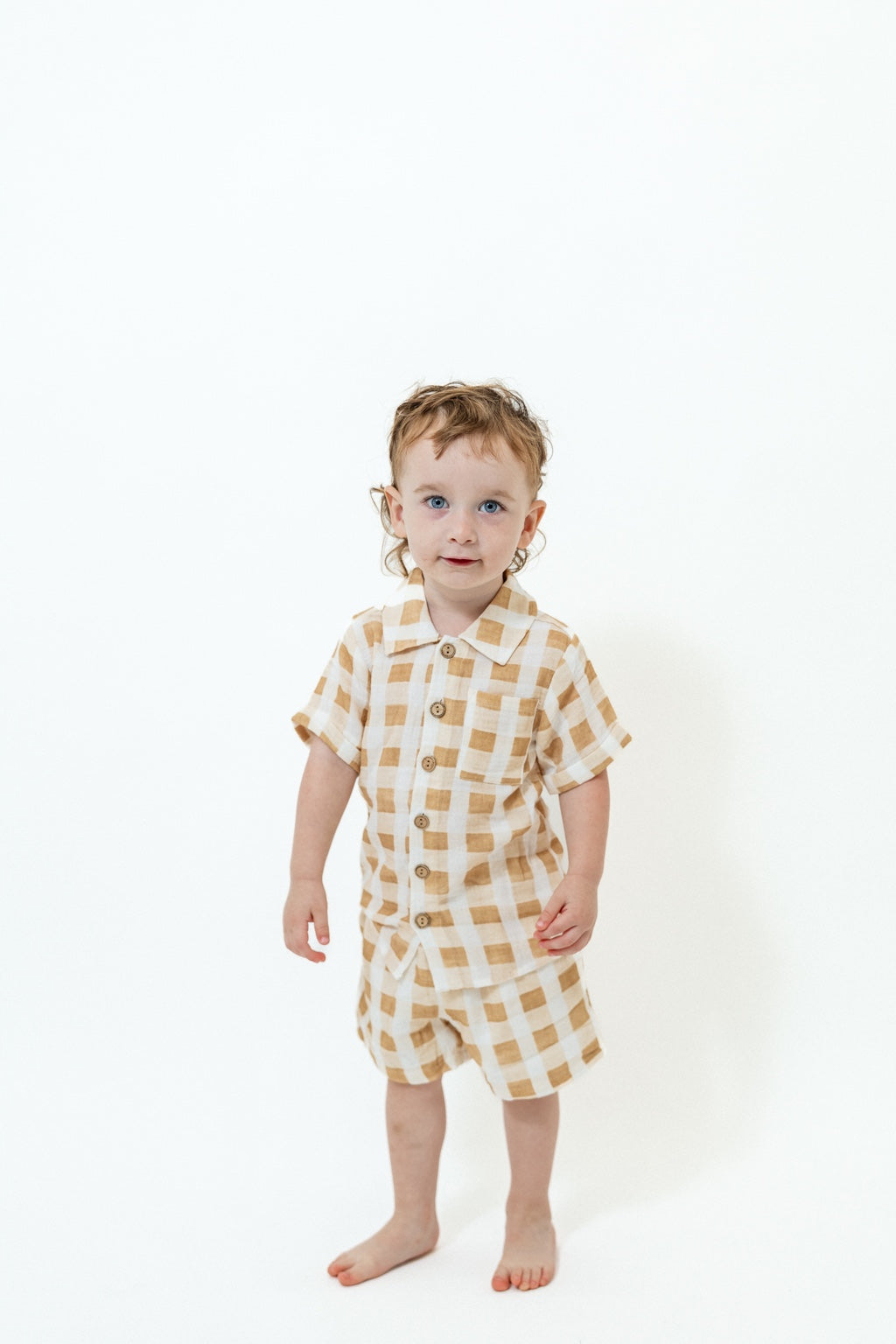 Golden Hour Gingham Set