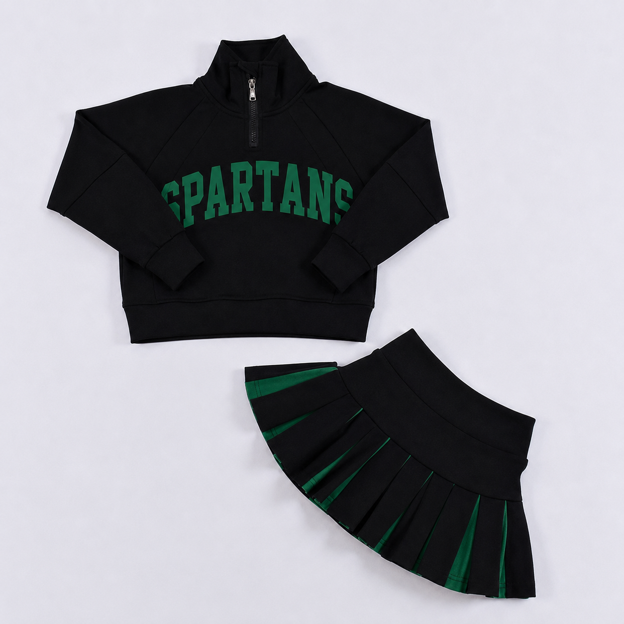 Spartans Scuba & Skirt Set