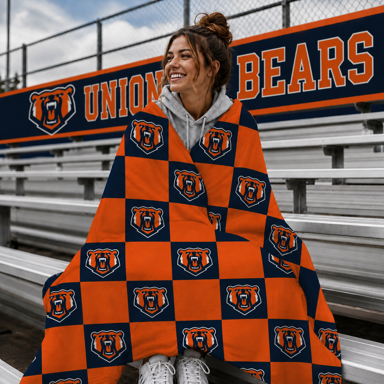 Union Checkered Blanket