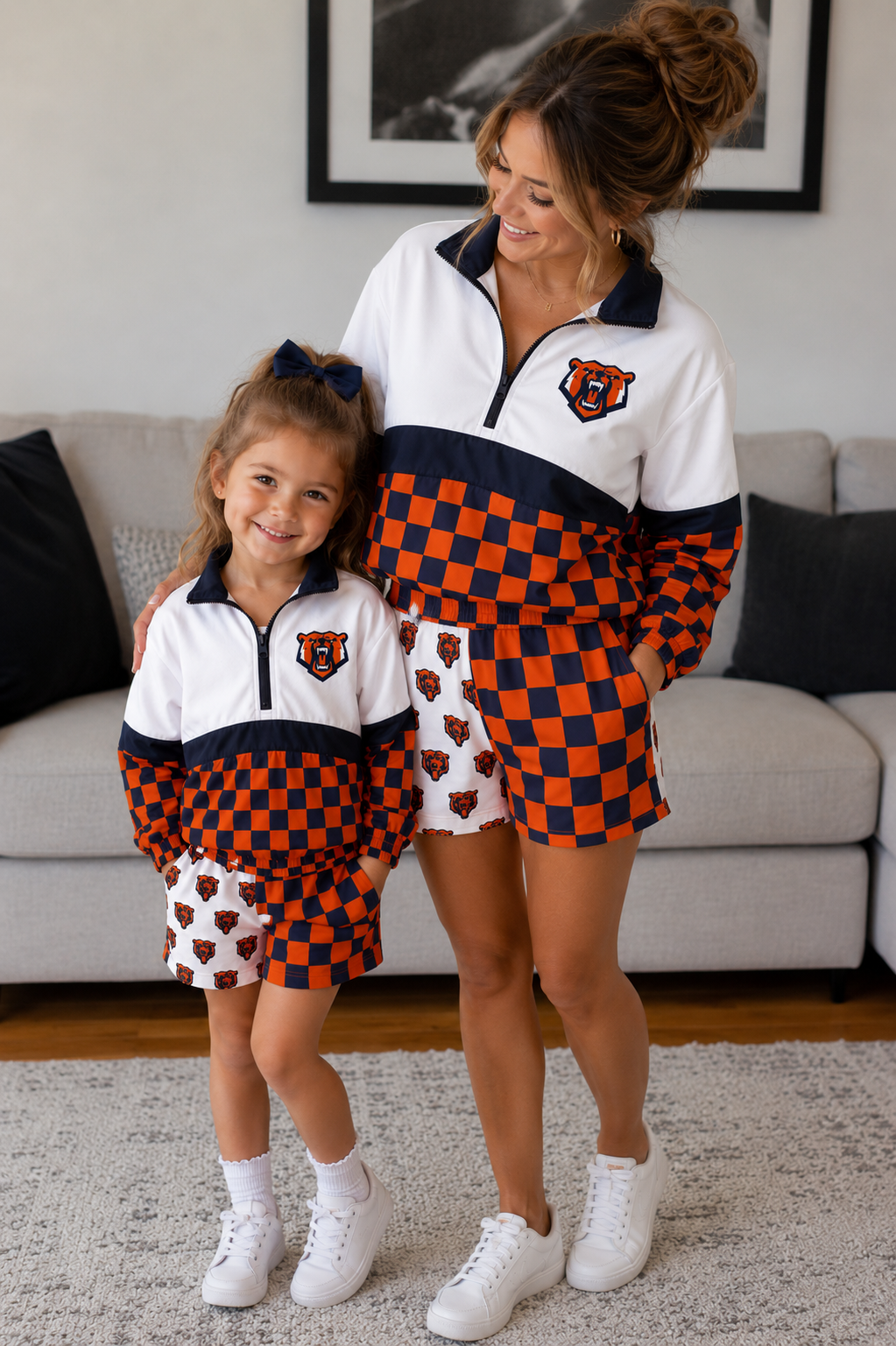 ADULTS UNION CHECKERED PULLOVER