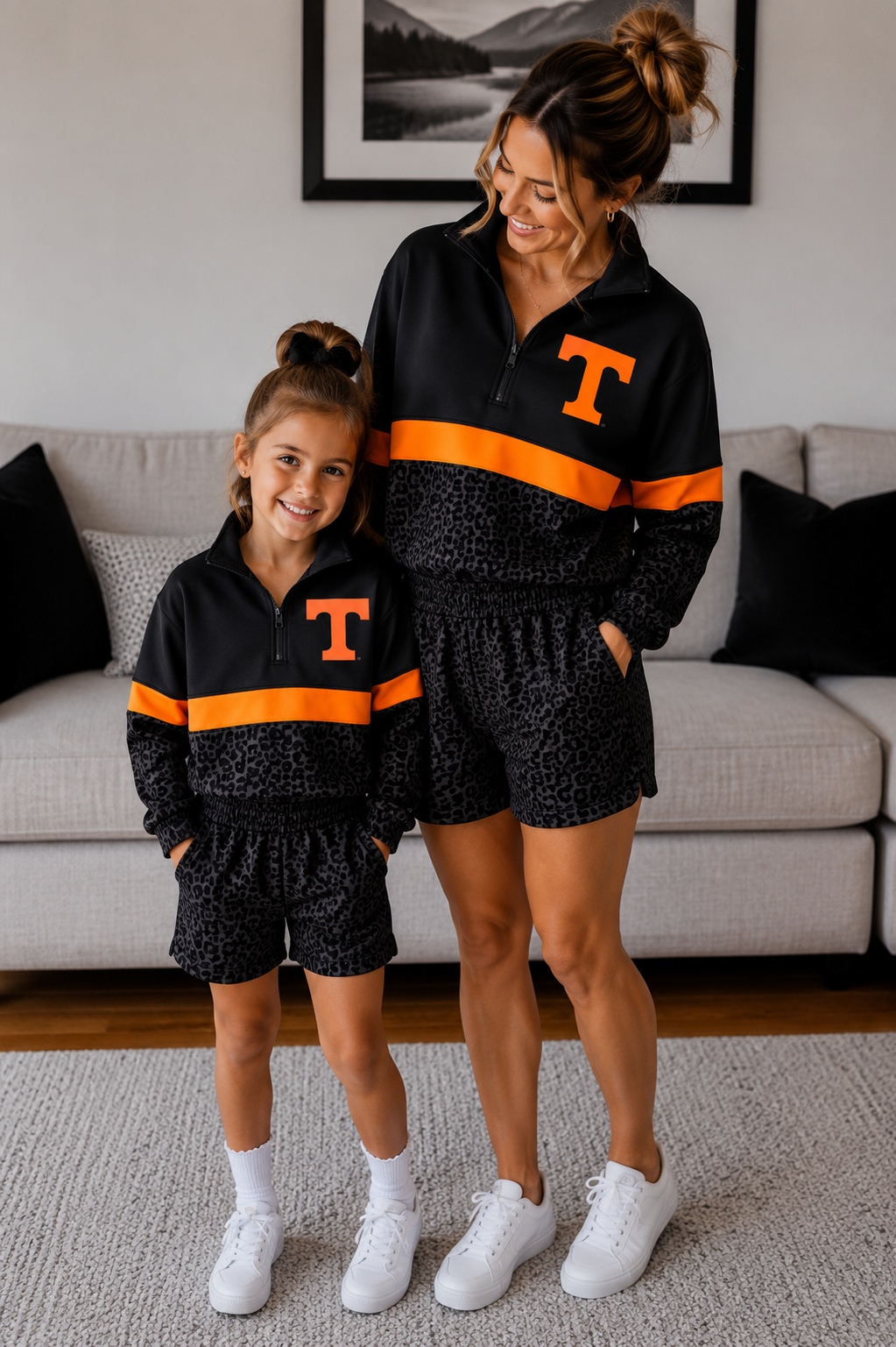 KIDS TENNESSEE LEOPARD PULLOVER