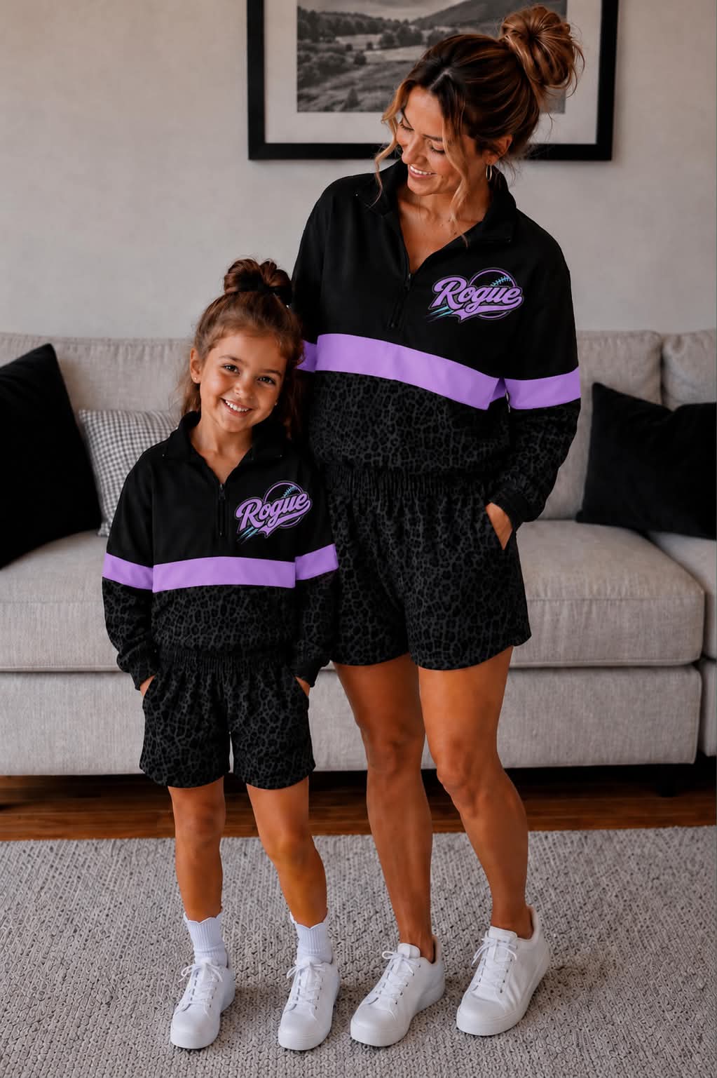 KIDS ROGUE LEOPARD PULLOVER