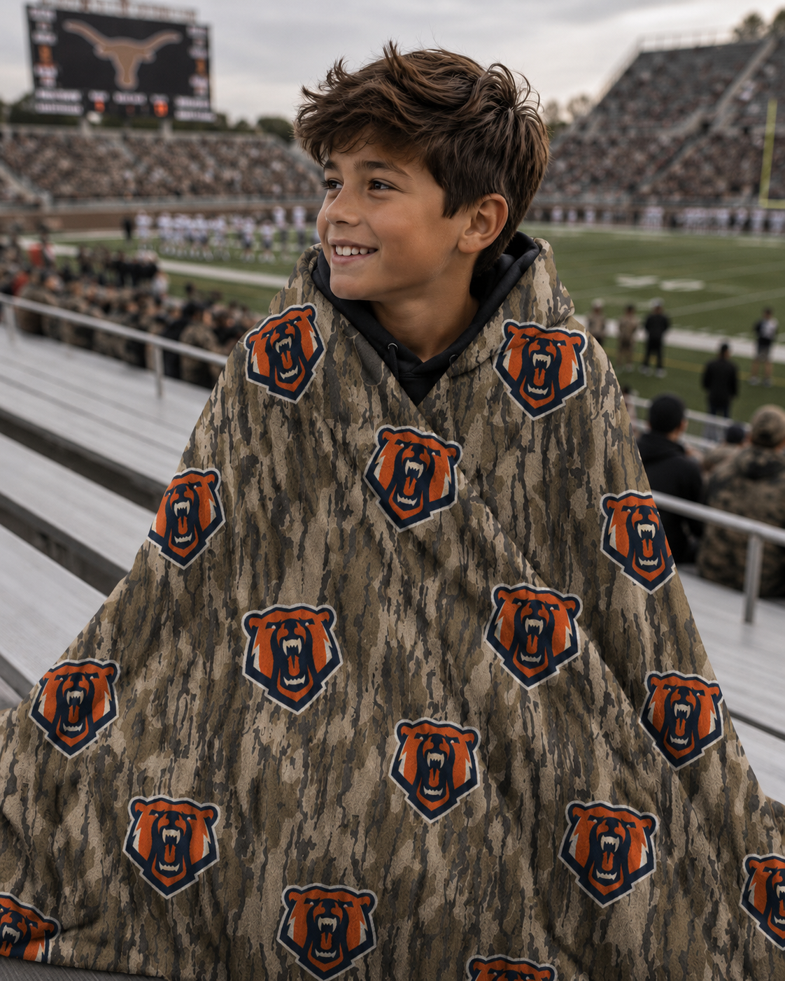 Union Camo Mini Logo Blanket