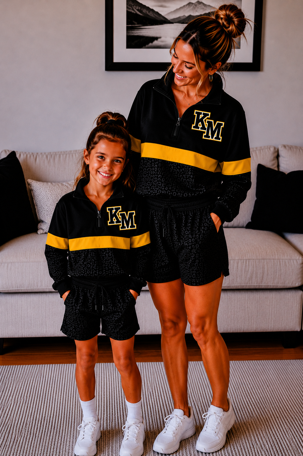 KIDS KM LEOPARD PULLOVER