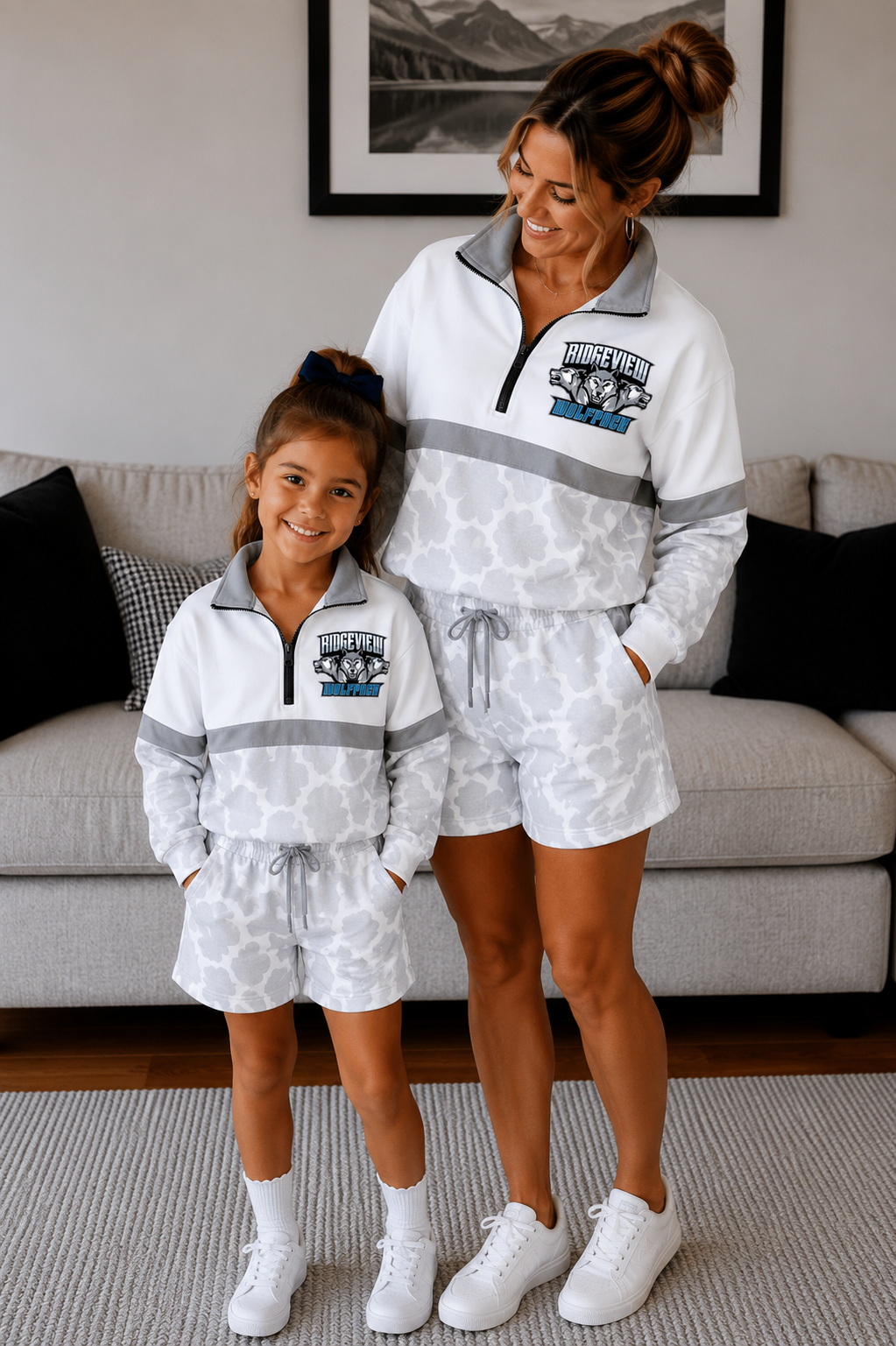 KIDS WOLFPACK CAMO PULLOVER