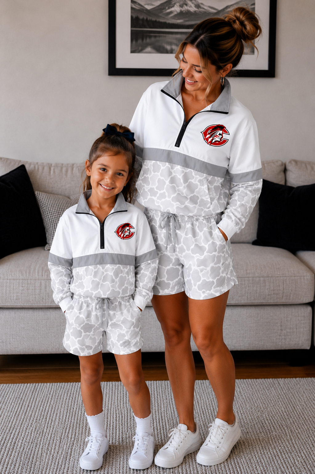 ADULTS CENTRAL CAMO PULLOVER