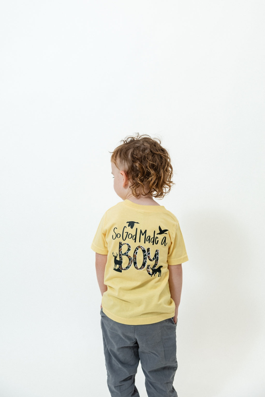 He Made a Boy Tee