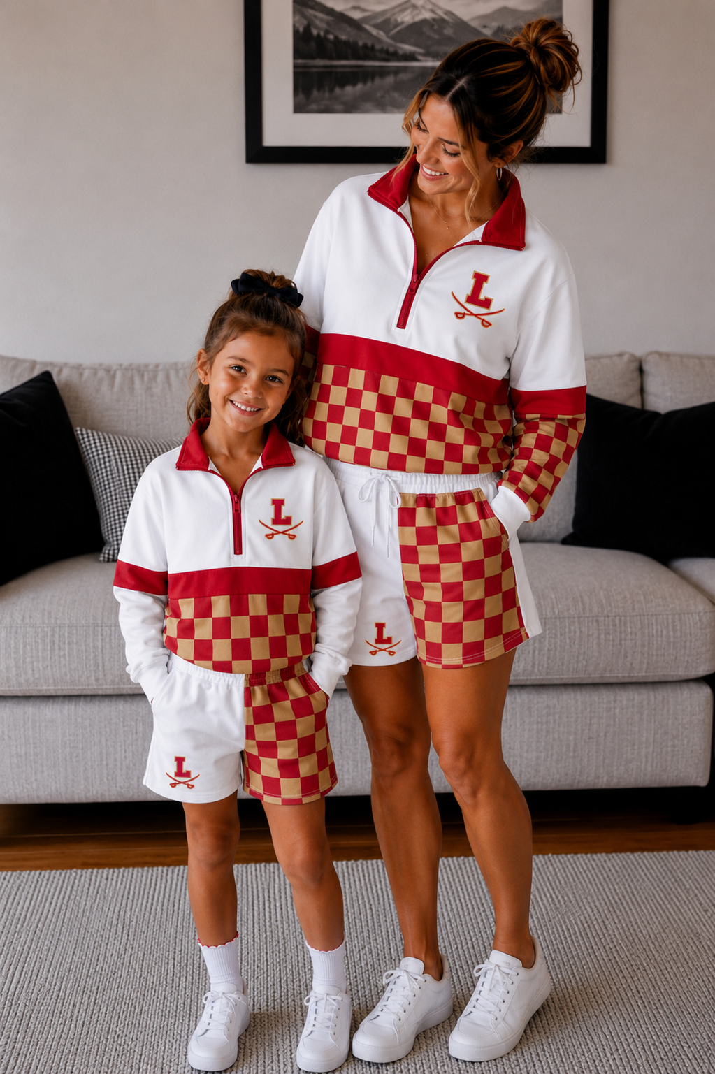 ADULTS LEE CHECKERED PULLOVER