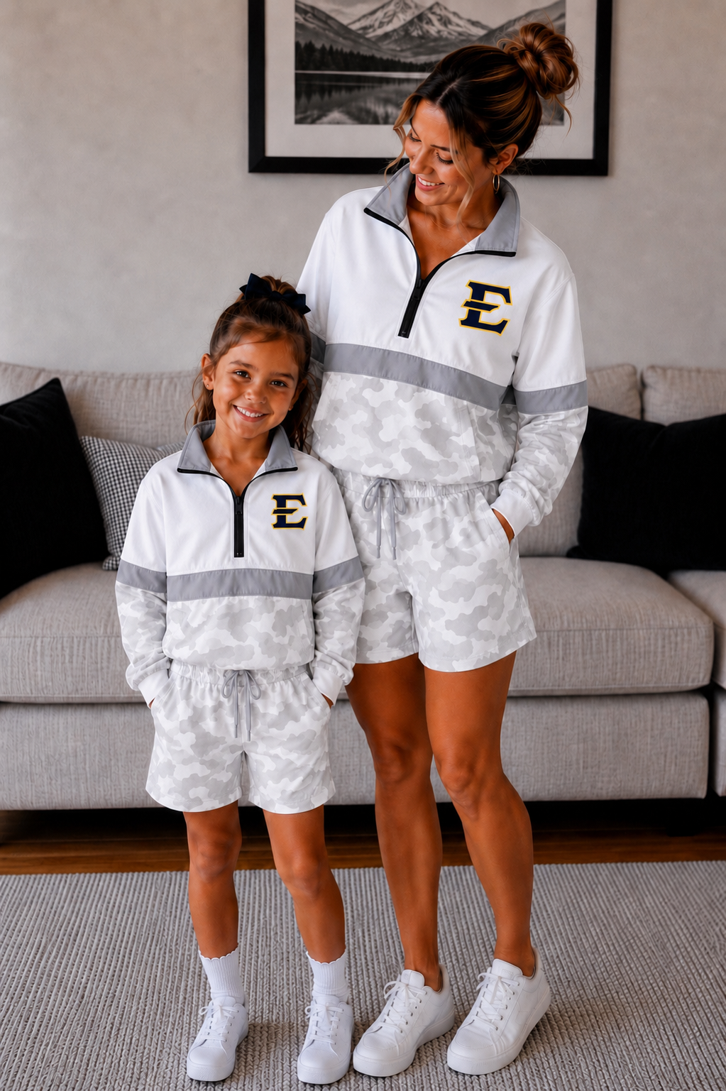 ADULTS ETSU CAMO PULLOVER