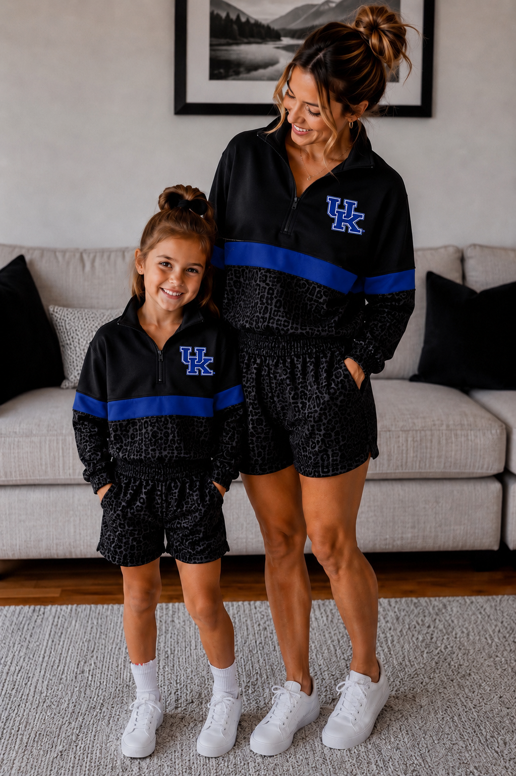 KIDS KY LEOPARD PULLOVER