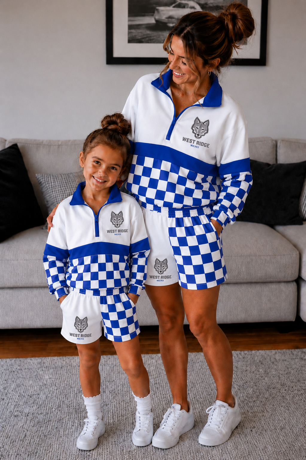 ADULTS WEST RIDGE CHECKERED PULLOVER