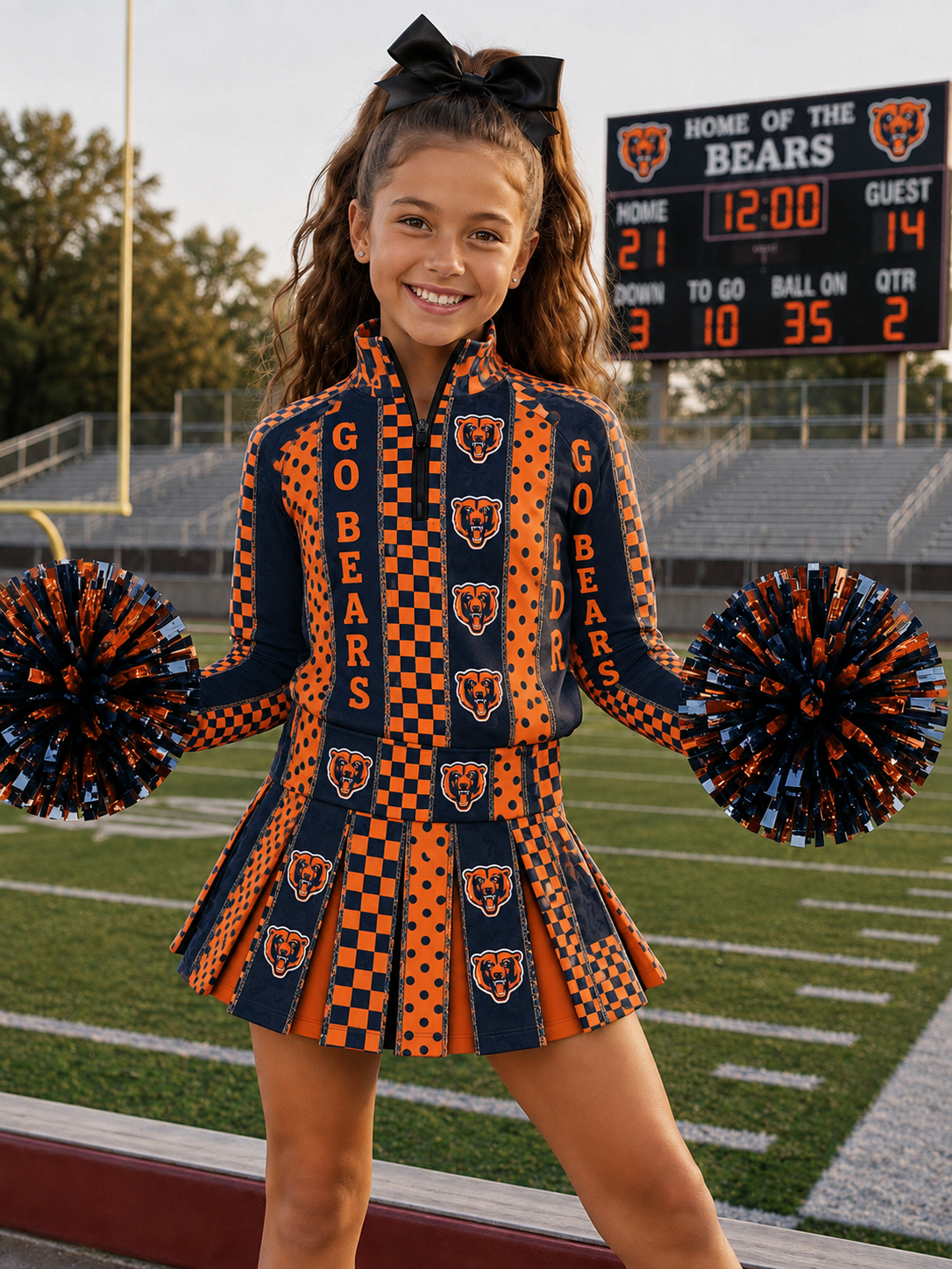 Spirit Bears Scuba & Skirt Set